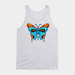 Butterfly Skull Tank Top